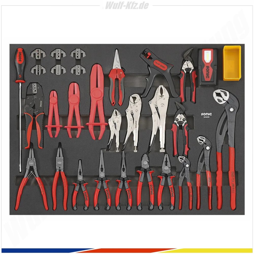 Sonic gefüllter Werkstattwagen NEXT S12XD HEAVY DUTY / 723-​tlg.